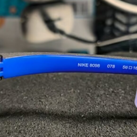 New Nike 8098 Semi Rim Rectangle Shape 5616 Eyeglass Frames - Picture 6 of 9